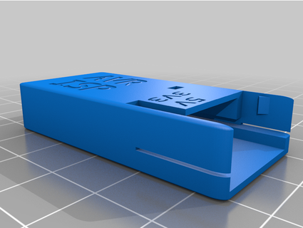 Fall Mantel usbasp USBisp avr Programmierer Single gleiten einrasten passen dejanjorgjevikj 3d print model - Mito3D