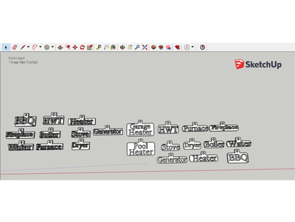 gaz etiketleri saman endüstrisi 3d print model - Mito3D