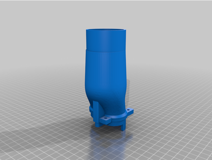 modified adapter-longmill dust boot v1 falviani 3d print model - Mito3D
