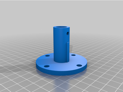 anemometer flange tomduda 3d print model - Mito3D