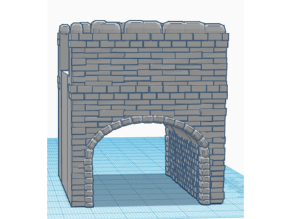 pequeno túnel ferro 3d print model - Mito3D
