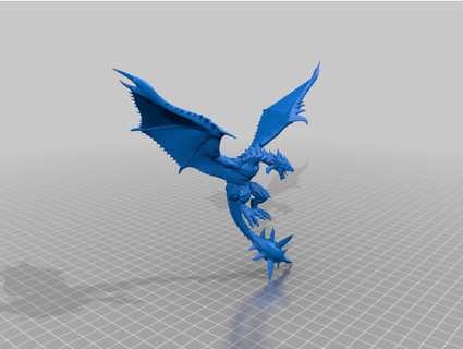 corrected monster hunter-dragon-all-1 sebasmtl 3d print model - Mito3D