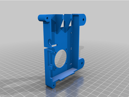 raspberry pi 3 octopi ender rail mount case veggieramen 3d print model - Mito3D