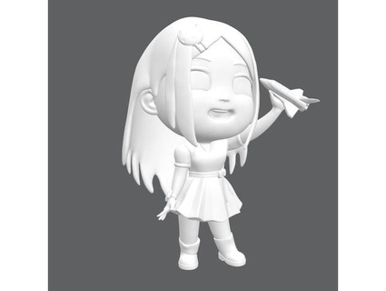 earth chan plutonians 3d print model - Mito3D