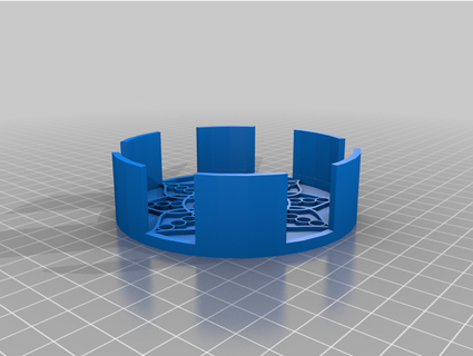 mandala bardak altlığı Kulp destek 671prints 3d print model - Mito3D