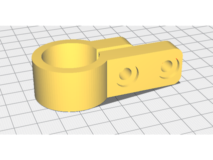 mtb fender clamp replacement re3define 3d print model - Mito3D