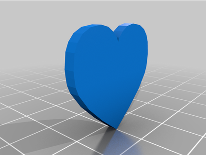corazón habitación esenciales cartulina sthvnhss 3d print model - Mito3D