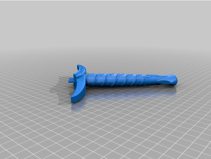 picada espada senhor argolas fdm remixar timira 3d print model - Mito3D