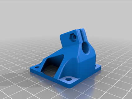 fijo ángulo tornillo palanca marcar indicador montar chalado 3d print model - Mito3D