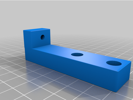 coreception elf rail mounted filament guide brock123 3d print model - Mito3D
