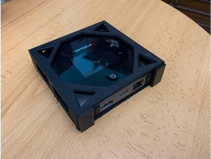 Netgear Nighthawk m2 montieren Gehege Lavidadetome 3d print model - Mito3D