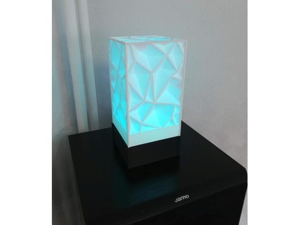 crinkle lamp base zoren 3d print model - Mito3D