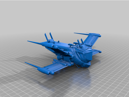dell'uomo cielo esploratore tramoggia nave manicminersyt 3d print model - Mito3D