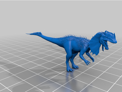 Arche Dilophosaurus xenomorph636 3d print model - Mito3D