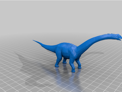 arche brontosaure xenomorph636 3d print model - Mito3D