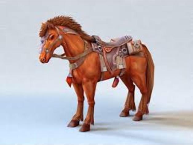 cavalo diego2021 3D print model - Mito3D