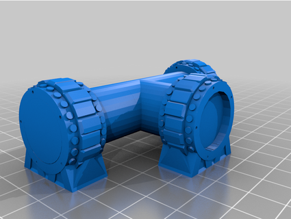 Pipeline Terrain joint 5eebone 3d print model - Mito3D