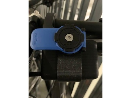 catlyn 10000mah powerbank holder quad lock bike mount fhb 3d print model - Mito3D