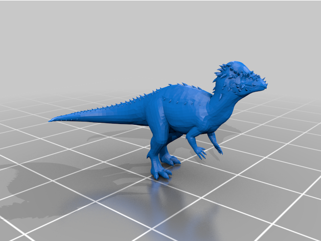 ark pachycephalosaurus xenomorph636 3D print model - Mito3D