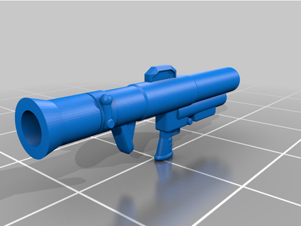 28mm pesado armas cazboab 3d print model - Mito3D