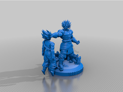Dragão bola broly kakarot zengwenb 3d print model - Mito3D