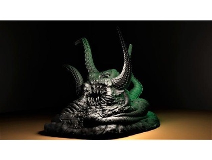 tentacolare orrore clanky 3d print model - Mito3D