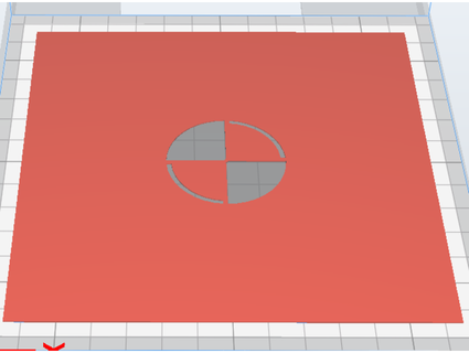 centre gravité pochoir 15 diamètre aksnowjunky 3d print model - Mito3D