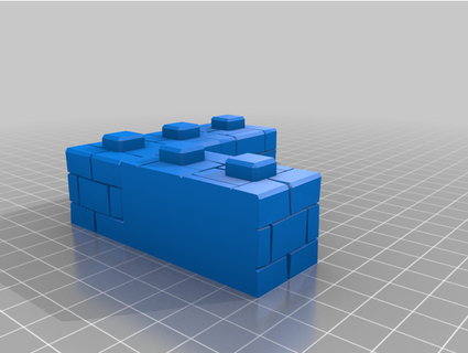 seej bloxel corner piece uraveragegerman 3d print model - Mito3D