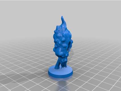 flying polyp cartooncorpse 3d print model - Mito3D