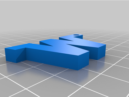 Winnebago anahtarlık kelime 3d print model - Mito3D