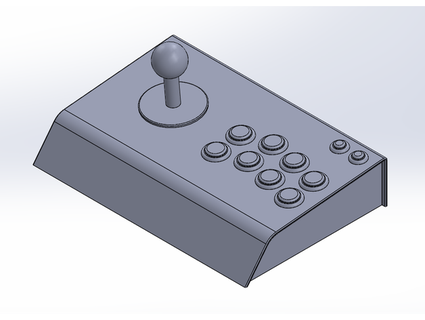 simple joystick fasermok 3d print model - Mito3D