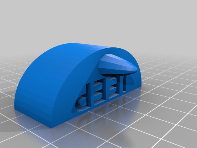 jeep wrangler jl vent support capt beard 3D print model - Mito3D