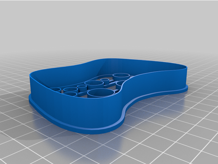 xbox distanza biscotto taglierina goffratrice jyukumite 3d print model - Mito3D