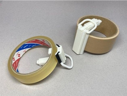 clip tape cutter cybercyclist 3d print model - Mito3D