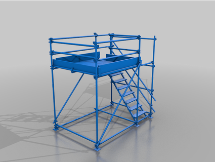 scaffold kornengineer 3d print model - Mito3D