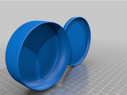 kleine rond dose Dirksbastelbude 3d print model - Mito3D