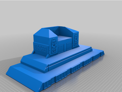 zsjl darkseid throne indisguisedesigns 3d print model - Mito3D