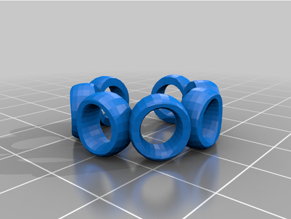 oval anillo noopski 3d print model - Mito3D
