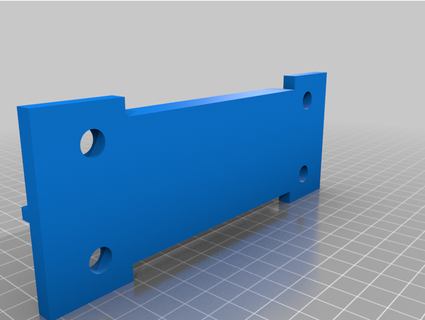 tanzen Pad Aluminium Extrusion fsr Halterung mikevisc 3d print model - Mito3D
