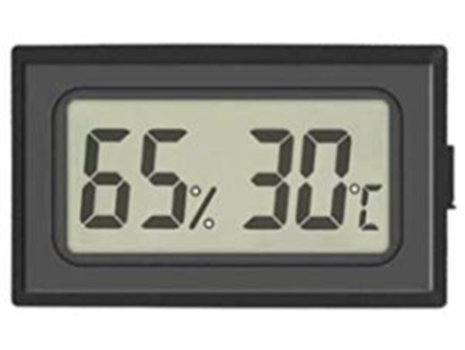 mini digital thermometer hygrometer stand foden7 3d print model - Mito3D