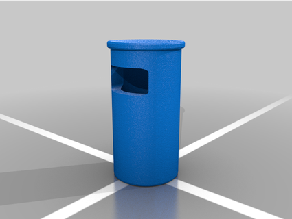 big trash bin edgeboxstudio 3d print model - Mito3D