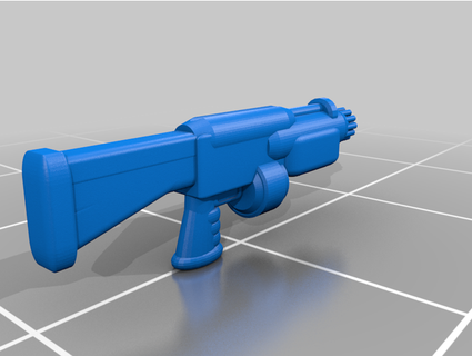 28mm sci fi silahlar cazboab 3d print model - Mito3D