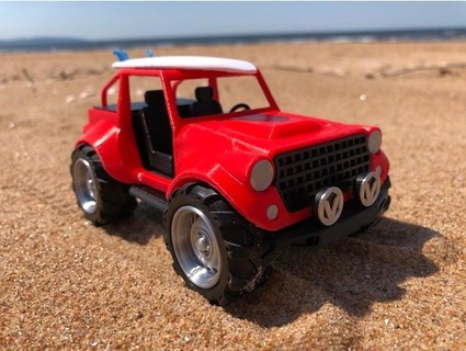 soarpix spiaggia incrociatore jeep 3d print model - Mito3D