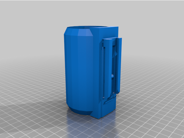 butane holster unreal flamethrower diy dangerous 3D print model - Mito3D