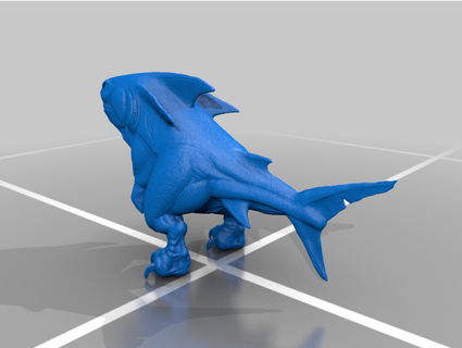 megalodon rex xenomorph636 3d print model - Mito3D