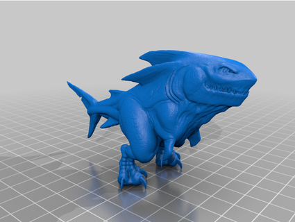 mégalodon rex xenomorph636 3d print model - Mito3D