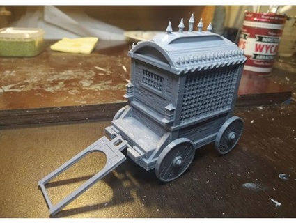 drennheim prison cart code2 3d print model - Mito3D