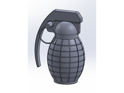 grenade fasermok 3d print model - Mito3D