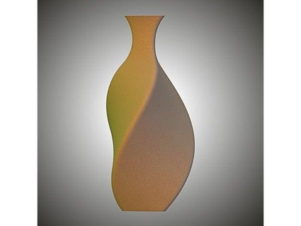 Liebe Dreieck Twist Vase Modus Cadnurd 3d print model - Mito3D