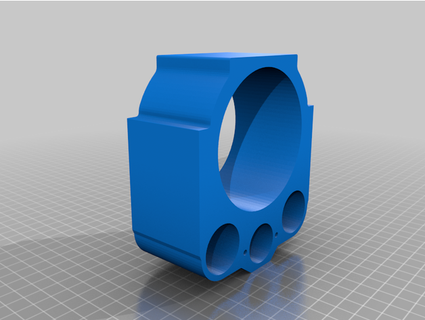 onefinity 80mm spindle mount greecher 3d print model - Mito3D